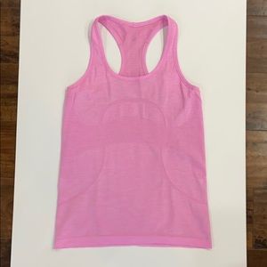 Lululemon swiftly tank size 8 pink